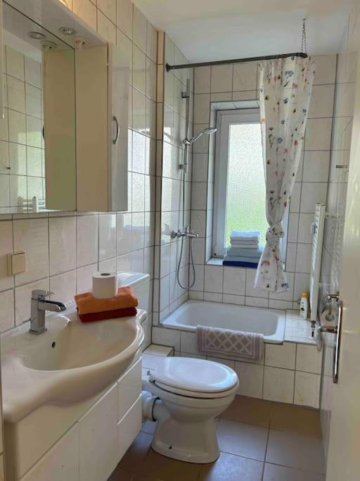 Country Style Apartment With Balcony Near Fair ฮันโนเวอร์ ภายนอก รูปภาพ